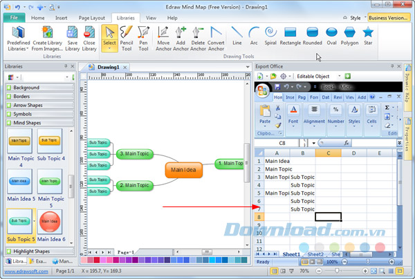 Xuất dữ liệu ra Microsoft Excel