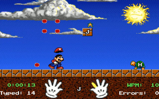 Mario Teaches Typing