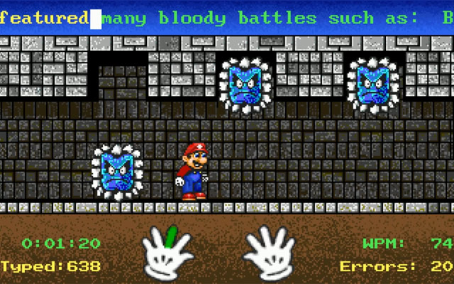 Mario Teaches Typing