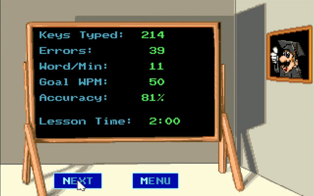 Mario Teaches Typing