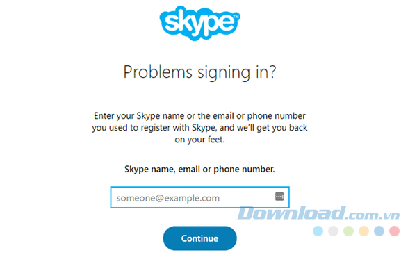 Reset mật khẩu nếu bạn không đăng nhập được