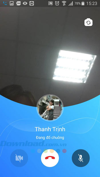 Giao diện gọi Video
