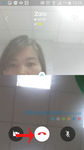 Kết thúc cuộc gọi