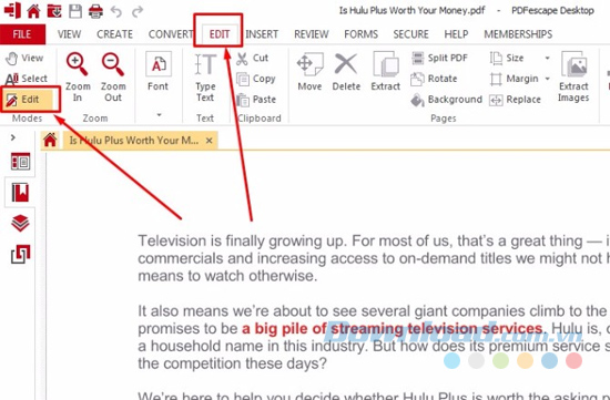 Các công cụ được hiển thị