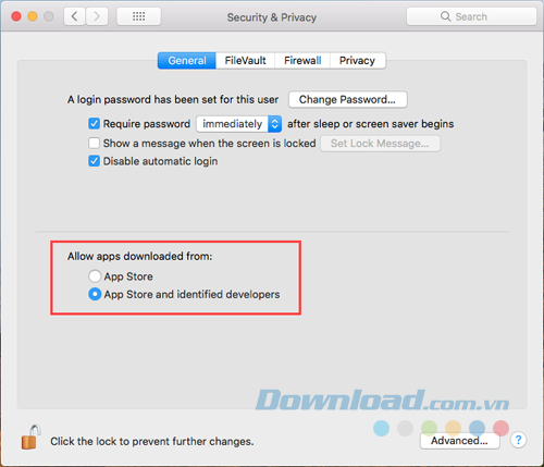 Hạn chế những ứng dụng nào có thể chạy trên Mac