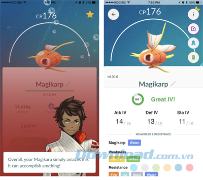 Tìm hiểu chính xác Pokémon nào sẽ tiến hóa