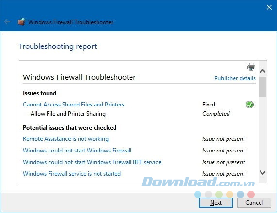View datailed information