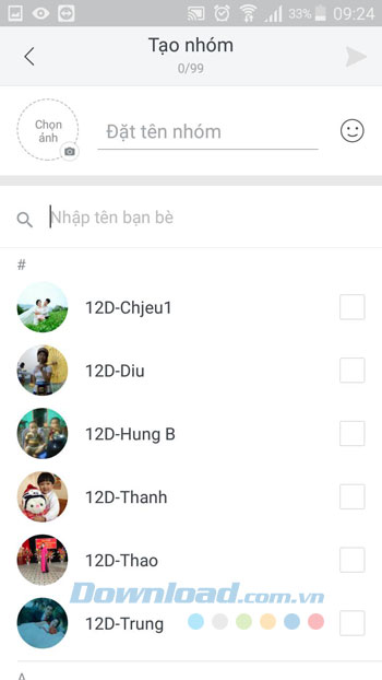 Chọn bạn 