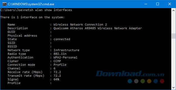Kiểm tra tốc độ mạng