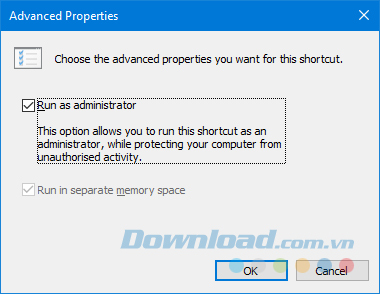 Kích hoạt phím tắt