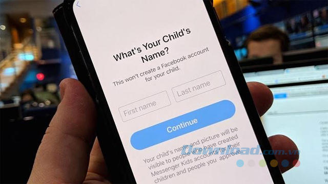 Nhập tên của trẻ