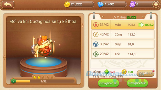 Cường hóa vũ khí