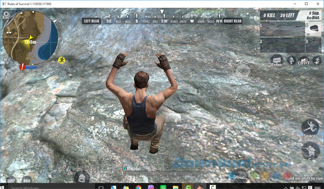 Chơi game Rules Of Survival