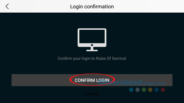 Đồng ý đăng nhập