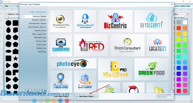 Thiết kế Logo với AAA Logo