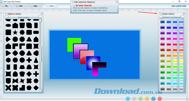 Thiết kế Logo với AAA Logo