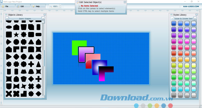 Thiết kế Logo với AAA Logo