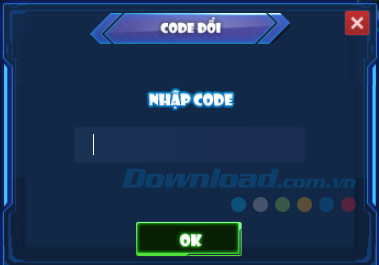 Nhập GiftCode