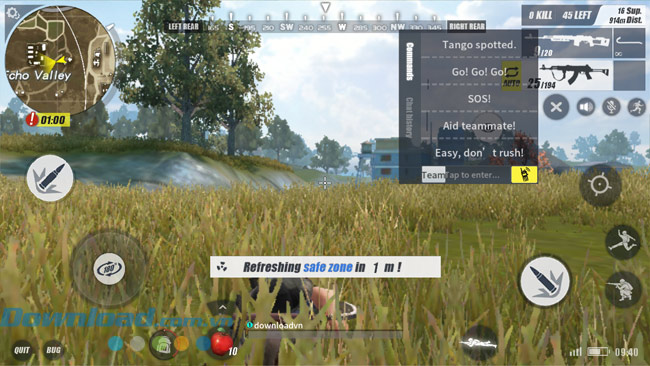 Hướng dẫn chơi Rules Of Survival