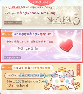 Lên mạng mỗi ngày