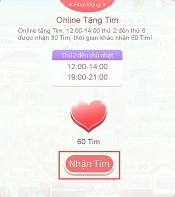 Nhận Tim