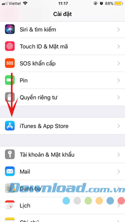 Dung lượng iPhone