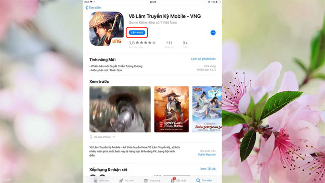 Quyết Chiến Tương Dương trên iOS