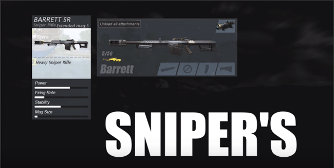 Rules Of Survival Guns