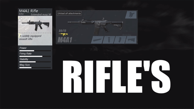 Rules Of Survival Guns