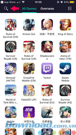 Fake IP chơi Rules Of Survival