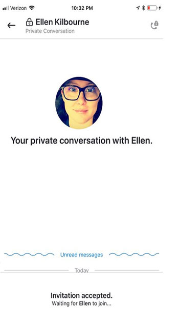 Cuộc trò chuyện riêng tư