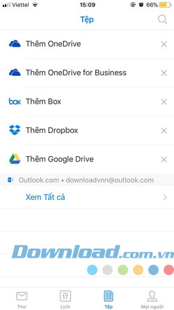 Đăng nhập và sử dụng Outlook