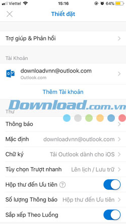 Đăng nhập và sử dụng Outlook