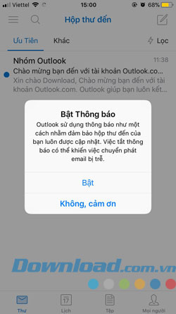 Đăng nhập và sử dụng Outlook