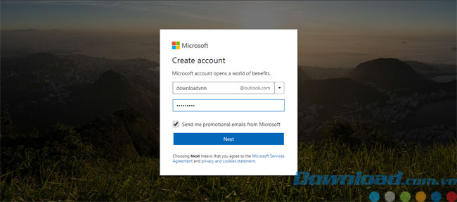 Tài khoản Outlook