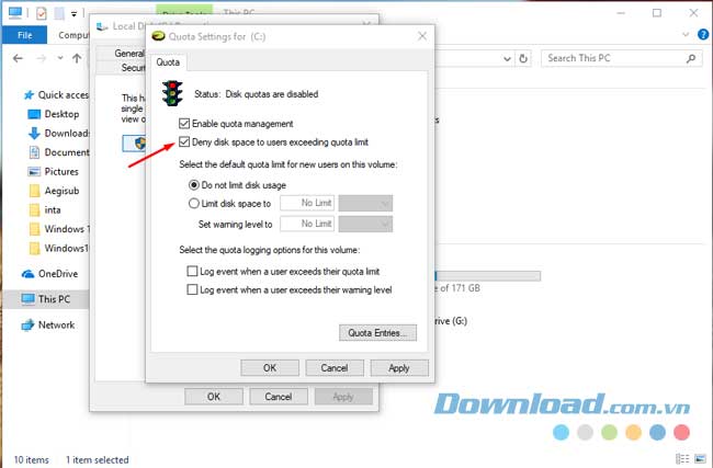 Windows 10 Full Storage