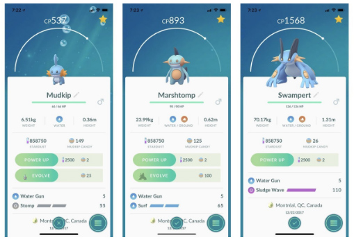 Pokemon hệ Nước