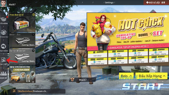 Giao diện game ROS