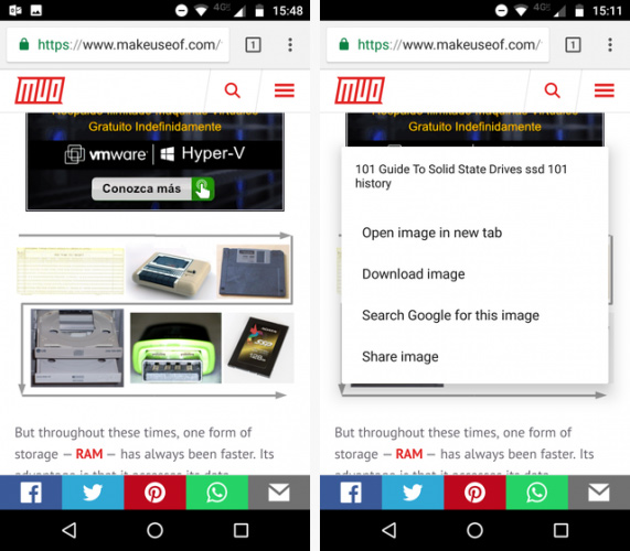 Tìm kiếm trên điện thoại