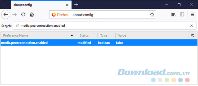 Tắt yêu cầu truy cập camera