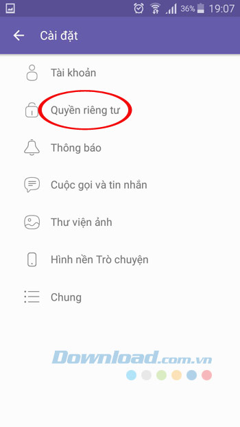 Quyền riêng tư