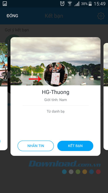 Trang cá nhân người lạ