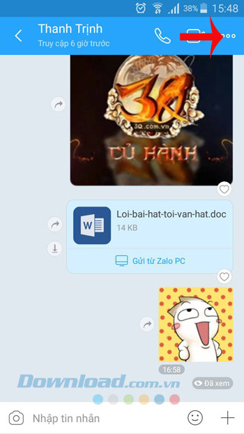 Hướng dẫn chặn tin nhắn Zalo trên điện thoại
