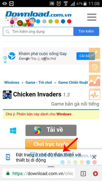 Chế độ thân thiện