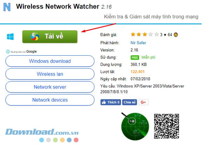 Wireless Network Watcher