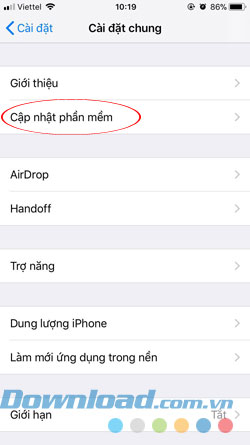 Lỗi tin nhắn iPhone