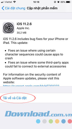 Lỗi tin nhắn iPhone