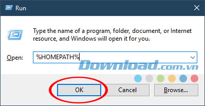 Chuyển thư mục mặc định
