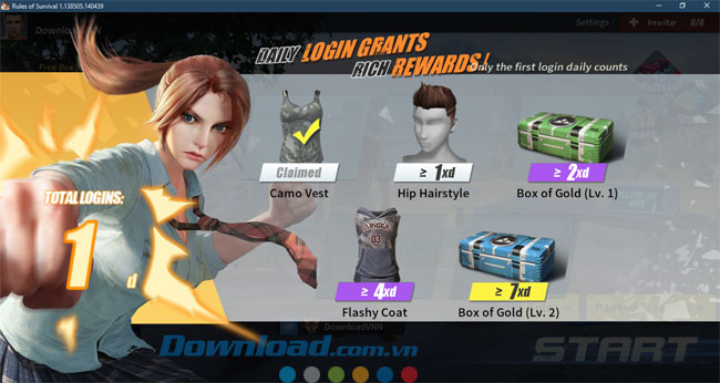 Chơi Rules Of Survival