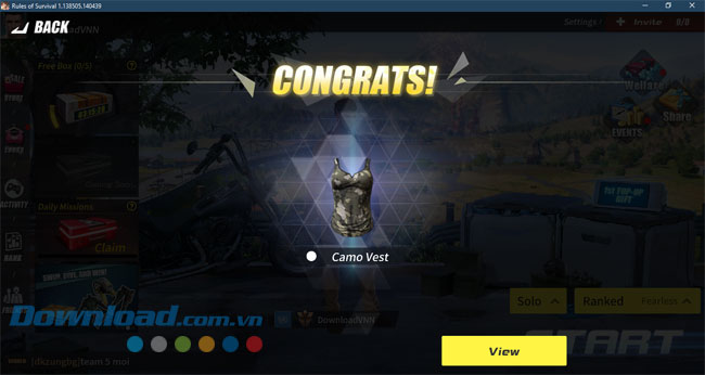 Chơi Rules Of Survival